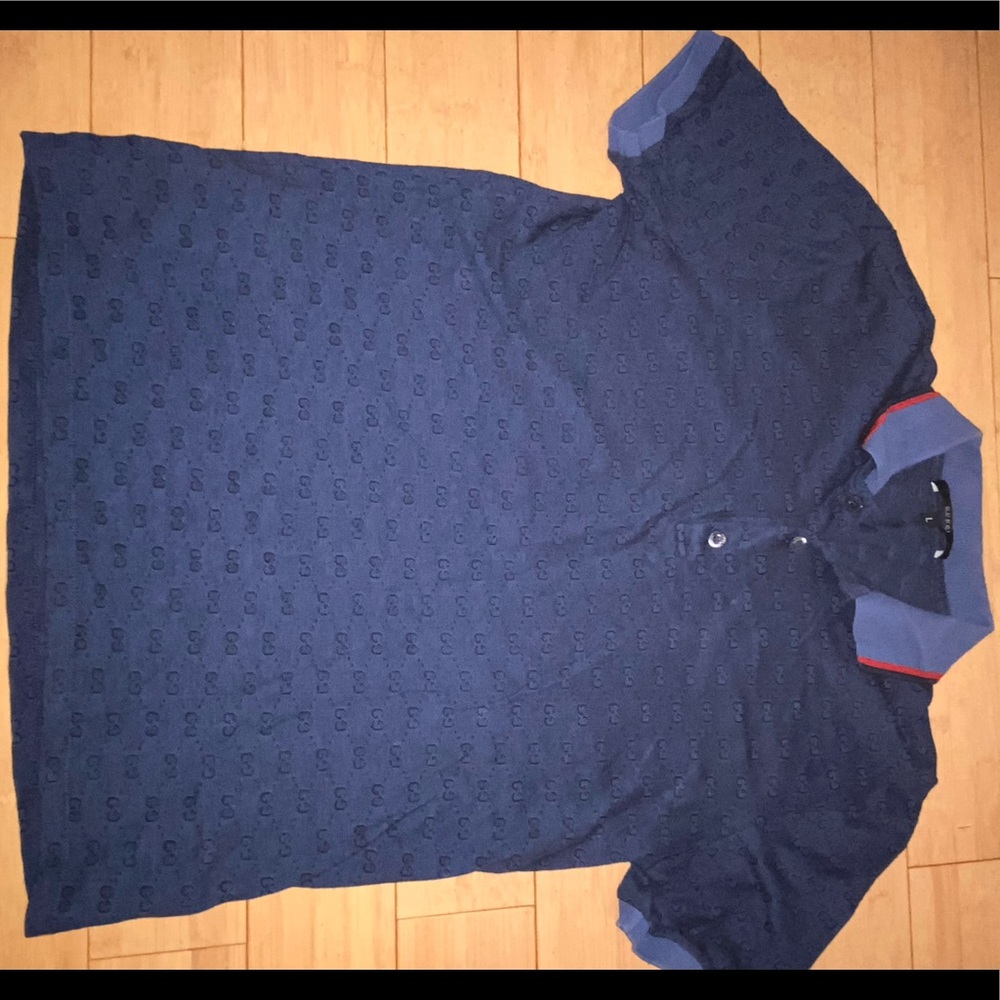 GUCCI men’s polo shirt Sz Large
